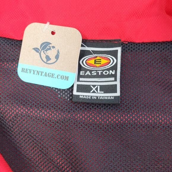 Hand Printed Upcycled Mens XL Woody Pine Cone Long Sleeve Full Zip Jacket - Picture 4 of 4